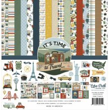 Echo Park Collection Kit 12X12 - It�s Time To Travel