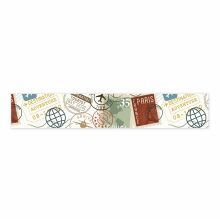 Echo Park It�s Time To Travel Washi tape - Destination Stamps