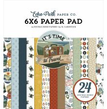 Echo Park Double-Sided Paper Pad 6X6 - It�s Time To Travel