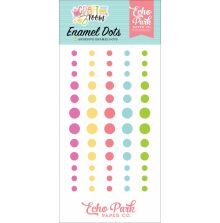 Echo Park Adhesive Enamel Dots 60/Pkg - Craft Room