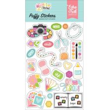 Echo Park Puffy Stickers - Craft Room