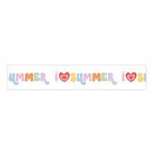 Echo Park Our Groovy Summer Washi Tape - I Heart Summer