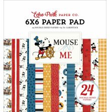 Echo Park Double-Sided Paper Pad 6X6 - Mouse And Me
