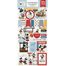 Echo Park Chipboard Stickers 6X13 - Mouse And Me Accents