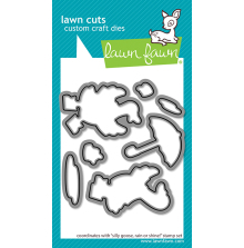 Lawn Fawn Dies - Silly Goose, Rain or Shine! LF4073