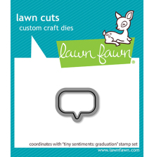 Lawn Fawn Dies - Tiny Sentiments: Graduation LF4083