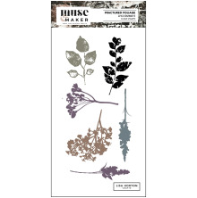 Lisa Horton Crafts Muse &amp; Maker DL Clear Stamp Set - Fractured Foliage