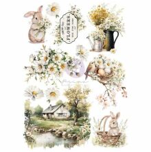 Prima A4 Transfer Sheet - Among the Wildflowers