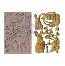 Prima Among the Wildflowers Mould 5X8 - Garden Friends