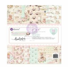 Prima Frank Garcia Double-Sided Paper Pad 6X6 32/Pkg - Sweet Spring