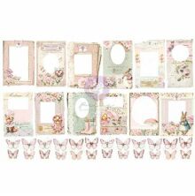 Prima Frank Garcia Sweet Spring Ephemera 88/Pkg - Butterflies &amp; Frames