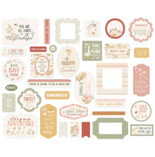 Carta Bella Cardstock Die-Cuts 34/Pkg - Silly Goose Icons