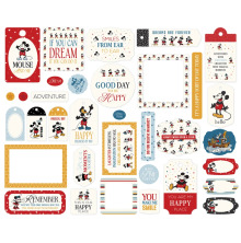 Echo Park Cardstock Die-Cuts 34/Pkg - Mouse And Me Frames &amp; Tags