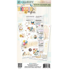 49 And Market Rub-On Transfer Set 6X12 - Glimmer And Glee