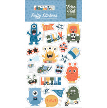 Echo Park Puffy Stickers - My Favorite Monster