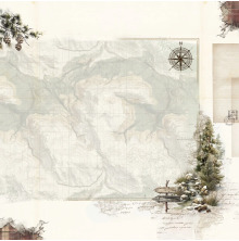 49 And Market Timber &amp; Tweed Cardstock 12X12 - Icy Adventure