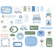 Carta Bella Cardstock Die-Cuts 33/Pkg - Flower Shoppe Icons