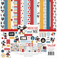 Echo Park Collection Kit 12X12 - Mouse and Me Birthday