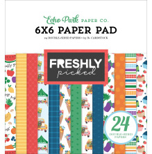 Echo Park Double-Sided Paper Pad 6X6 - Freshly Picked