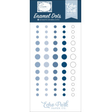 Echo Park Adhesive Enamel Dots 60/Pkg - Save The Date