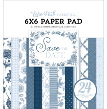 Echo Park Double-Sided Paper Pad 6X6 - Save The Date
