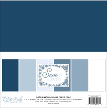 Echo Park Solids Collection Kit 12X12 - Save The Date