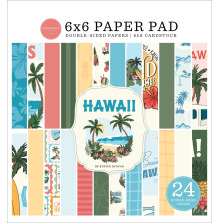 Carta Bella Double-Sided Paper Pad 6X6 - Hawaii