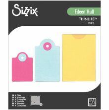 Sizzix Thinlits Die Set - Ephemera Pocket &amp; Tags 667068