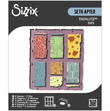 Sizzix Thinlits  Die &amp; Stamp Set by Seth Apter - Viewfinder 667054