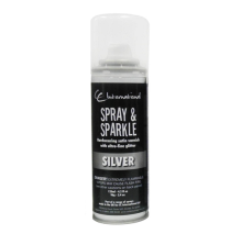 Crafters Companion Spray and Sparkle Silver Glitter Varnish