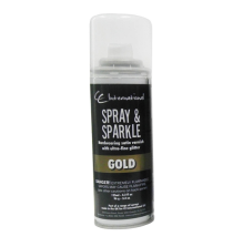 Crafters Companion Spray and Sparkle Gold Glitter Varnish