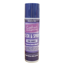 Crafters Companion Stick and Spray Mounting Adhesive For fabric