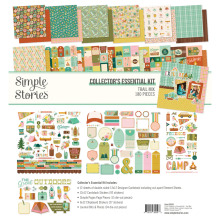 Simple Stories Collectors Essential Kit 12X12 - Trail Mix UTG�ENDE