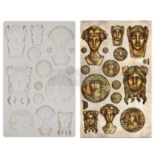 Prima Finnabair Decor Moulds 5X8 - Vintage Portraits UTG�ENDE