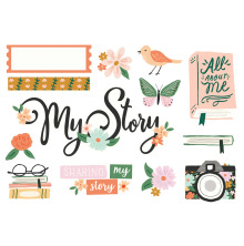 Simple Stories Simple Page Pieces - My Story UTG�ENDE