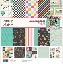 Simple Stories Collection Kit 12X12 - Totally 80�s