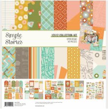 Simple Stories Collection Kit 12X12 - Open Road