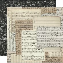 Simple Stories Timeless Harmony Double-Sided Paper 12X12 - Noteworthy