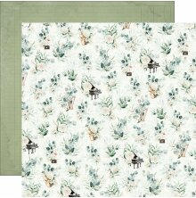 Simple Stories Timeless Harmony Double-Sided Paper 12X12 - Simple Melody