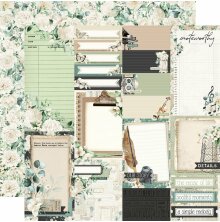 Simple Stories Timeless Harmony Double-Sided Paper 12X12 - Journal Elements