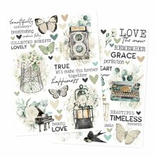 Simple Stories Rub Ons - Simple Vintage Timeless Harmony