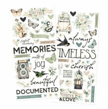 Simple Stories Foam Stickers 59/Pkg - Simple Vintage Timeless Harmony