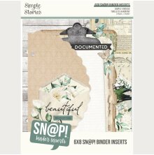 Simple Stories Binder Inserts 6X8 - Simple Vintage Timeless Harmony