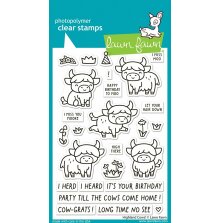 Lawn Fawn Clear Stamps 4X6 - Highland Cows! LF4116