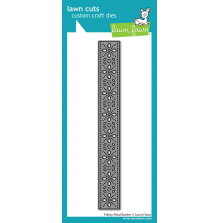 Lawn Fawn Dies - Folksy Petal Border LF4140