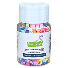 Lawn Fawn Clay Pieces - Rainbow Star LF4161