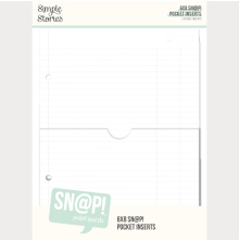 Simple Stories Pocket Binder Inserts - 6X8 13331