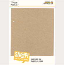 Simple Stories Mini Chipboard Album - 6X8 13328