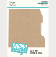 Simple Stories Mini Chipboard Album - Camera 13326
