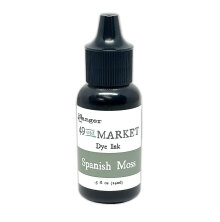 49 And Market Dye Ink Reinkers 14ml - Spanish Moss